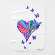 Rainbow Heart och Butterfly