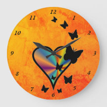 Rainbow Heart och Butterfly