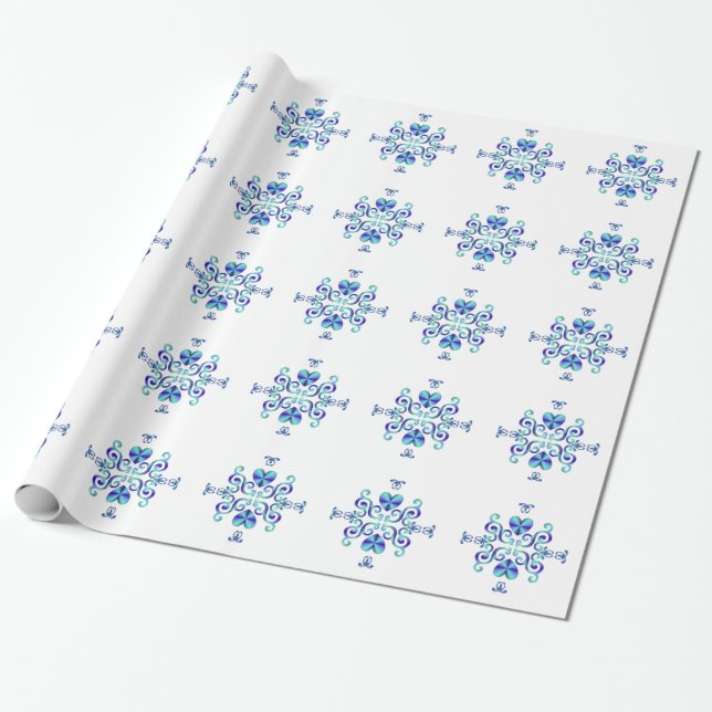 Rainbow Heart och Lily Presentpapper (Utrullad)