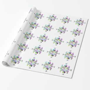 Rainbow Heart och Lily Presentpapper