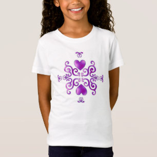 Rainbow Heart och Lily Tee Shirt
