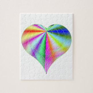 Rainbow Heart Puzzbox Pussel