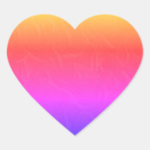 Rainbow Heart Stickers