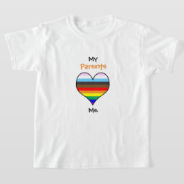 Rainbow Heart T Shirt