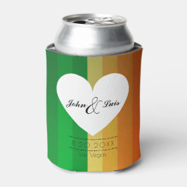 Rainbow Heart Wedding Favor