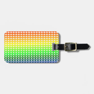 RAINBOW HEARTS BAGAGEBRICKA