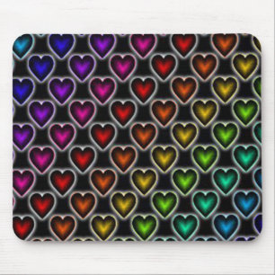 Rainbow Hearts/Mousepad Musmatta