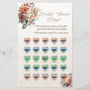 Rainbow Hearts och Ro Möhippa Bingo Flygblad