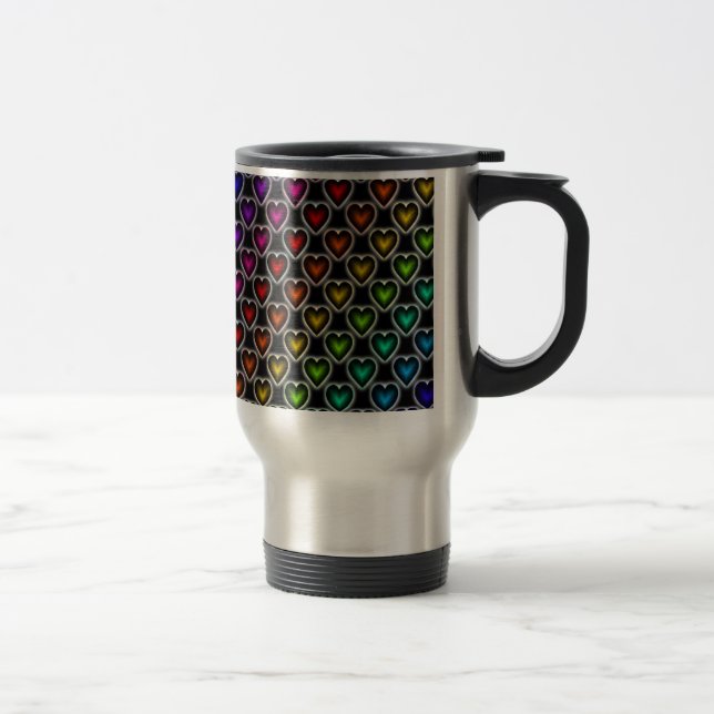 Rainbow Hearts Resemugg (Höger)
