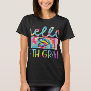 Rainbow Hej Femte Klass Student-läraren tillbaka t Shirt
