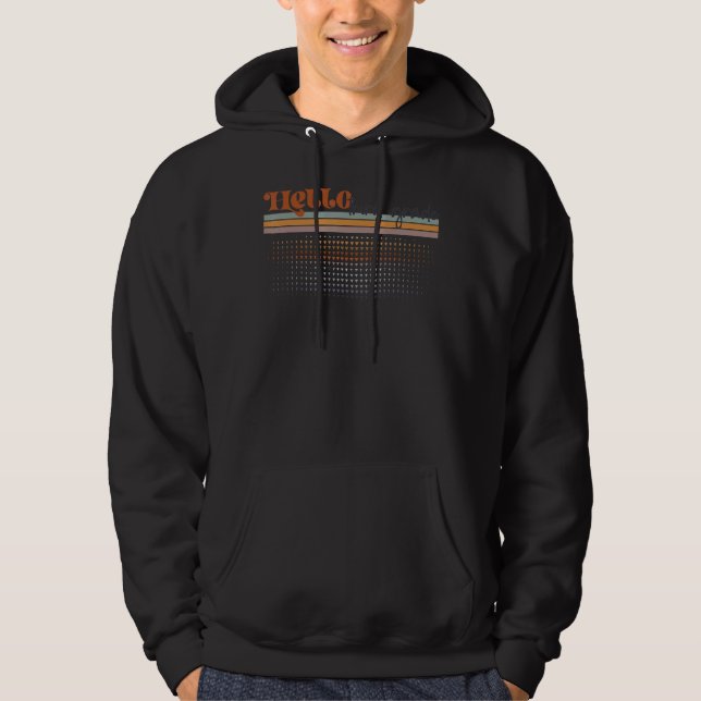 Rainbow Hej Tredje Klass-lärardagen Hoodie (Framsida)