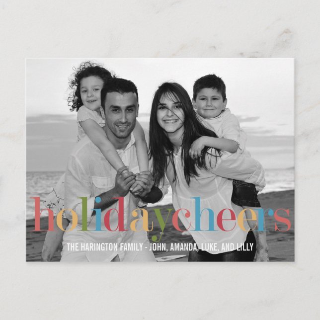 RAINBOW Helgdag Fotokort - vykort (Framsida)