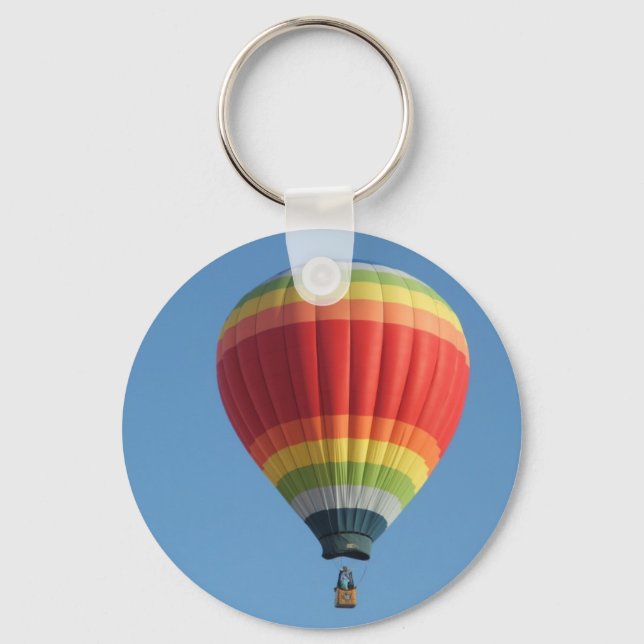 Rainbow hett luft baloon nyckelring (Framsida)