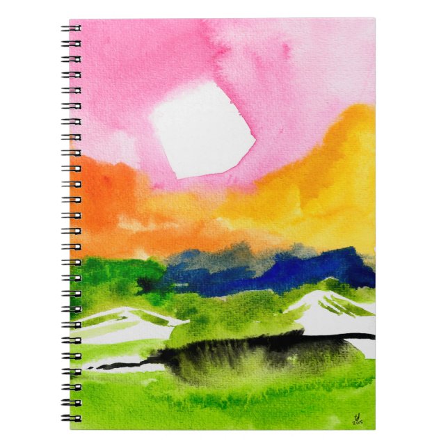 Rainbow High Noon Anteckningsbok (Framsidan)