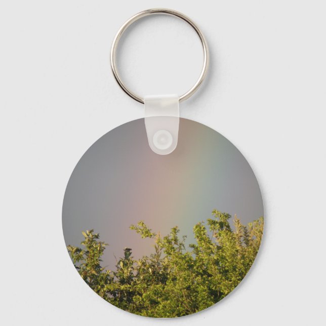 Rainbow Himlar Keychain Nyckelring (Framsida)