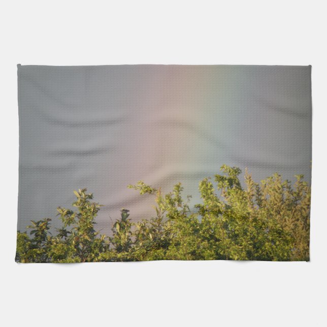 Rainbow Himlar Kitchen Towel Kökshandduk (Horisontell)