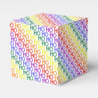 Rainbow Ho Ho Ho Mönster Gift Boxes Presentaskar