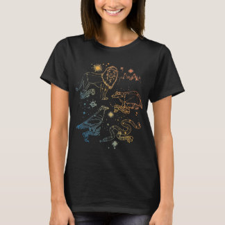 Rainbow HOGWARTS™ Houses Constellations T Shirt