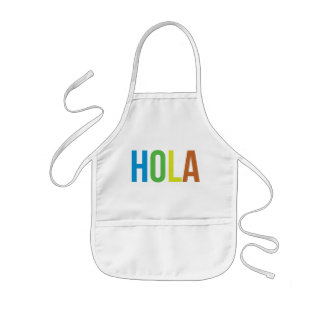 Rainbow Hola Barnförkläde