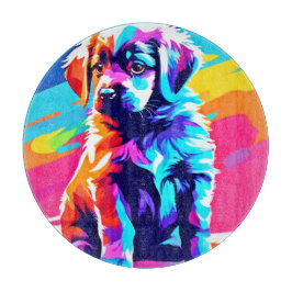 Rainbow Hued Hund Art