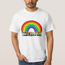 Rainbow Human LGBTQ+ T-Shirt
