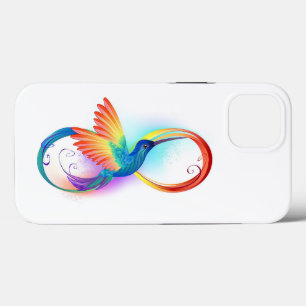 Rainbow Hummingbird med oändlighetssymbol