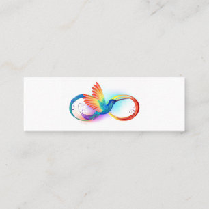 Rainbow Hummingbird med oändlighetssymbol
