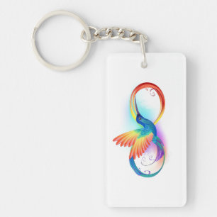 Rainbow Hummingbird med oändlighetssymbol