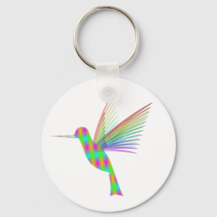 Rainbow Hummingbird Nyckelring