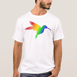 Rainbow Hummingbird T Shirt