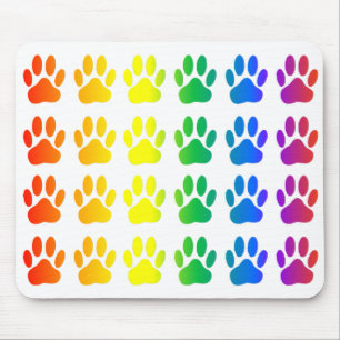 Rainbow Hund Pawprint Musmatta