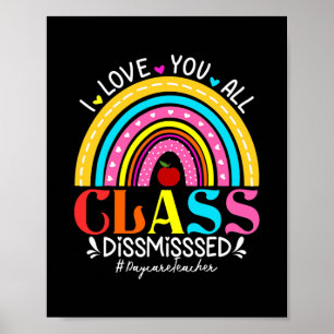 Rainbow I Kärlek Du alla klass avvisade dagvård Poster