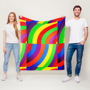 RAINBOW-INBJUDAN HÄLSNING PAKET FLEECEFILT