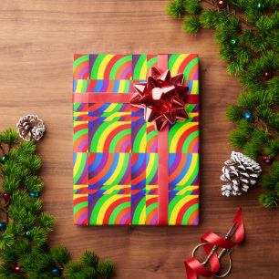 RAINBOW-INBJUDAN HÄLSNING PAKET PRESENTPAPPER
