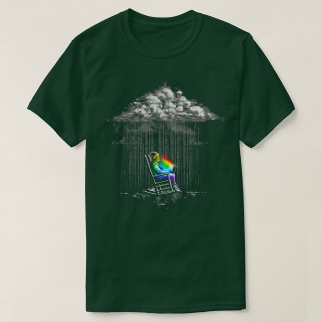Rainbow Inside T Shirt (Design framsida)