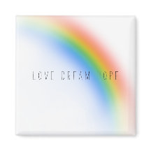 Rainbow Inspirational Kärlek Dream Hope