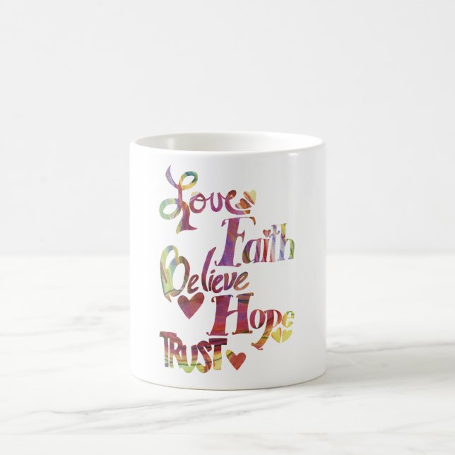 Rainbow Inspirational Ord Mugg (Center)