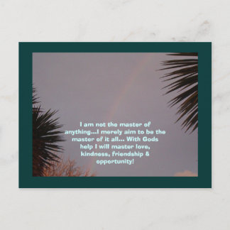 Rainbow, jag är inte mästare på nåt... vykort