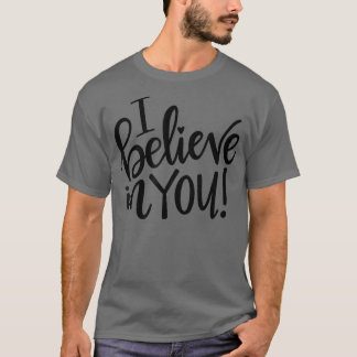 Rainbow, jag tror på din T-Shirt-lärartest D T Shirt