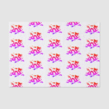 Rainbow JAPANESE Dragon Tissue Paper