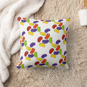 Rainbow Jelly Bean Jellyböna Påsk Basket Candy Kudde