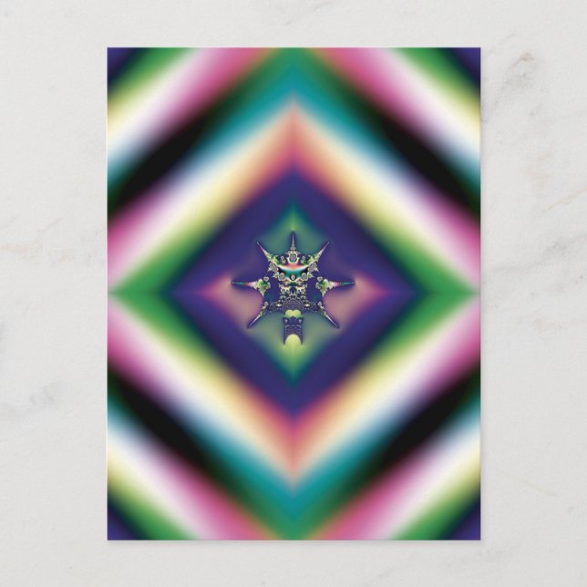 Rainbow Jewelry Vykort (Framsida)