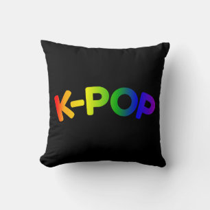 Rainbow K-Pop Pillow Kudde