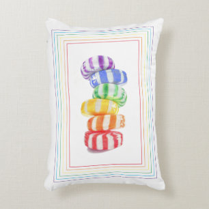 RAINBOW KANDY 12 x 16 dekorfärg Prydnadskudde