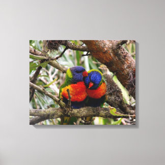 Rainbow Kärlek Canvastryck