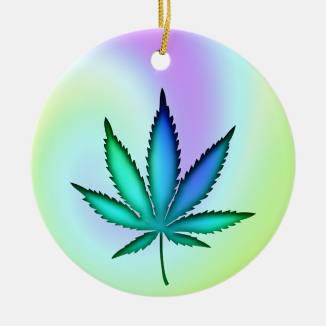 Rainbow Kärlek Julgransprydnad Keramik (Framsidan)