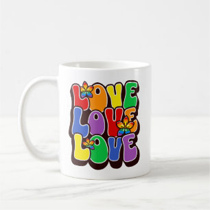 Rainbow Kärlek Kaffemugg