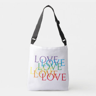RAINBOW KÄRLEK Kor Body Bag Axelväska