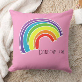 Rainbow Kärlek Kudde