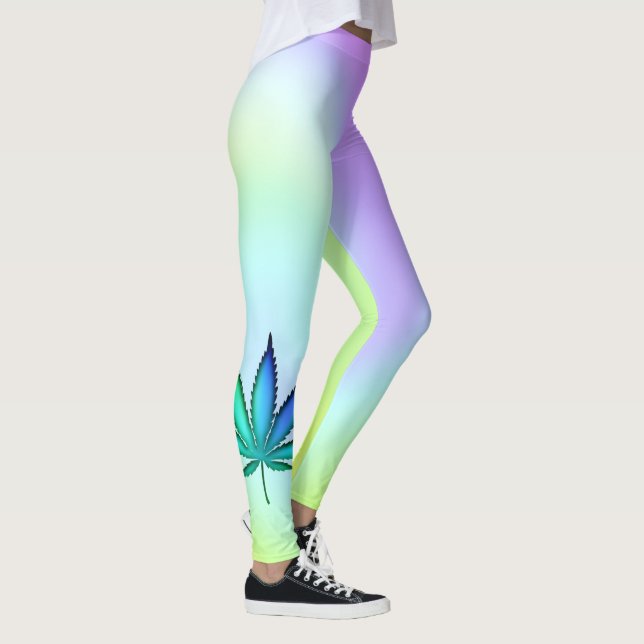 Rainbow Kärlek Leggings (Höger)
